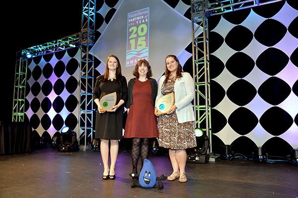 Excellence Award winner, Metropolitan North Georgia Water Planning District, and Partner of the Year, Cobb County Water System