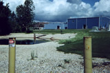 GE Plant, Oxbow H Area - Recharge Pond with Water Treatment Plants in Background