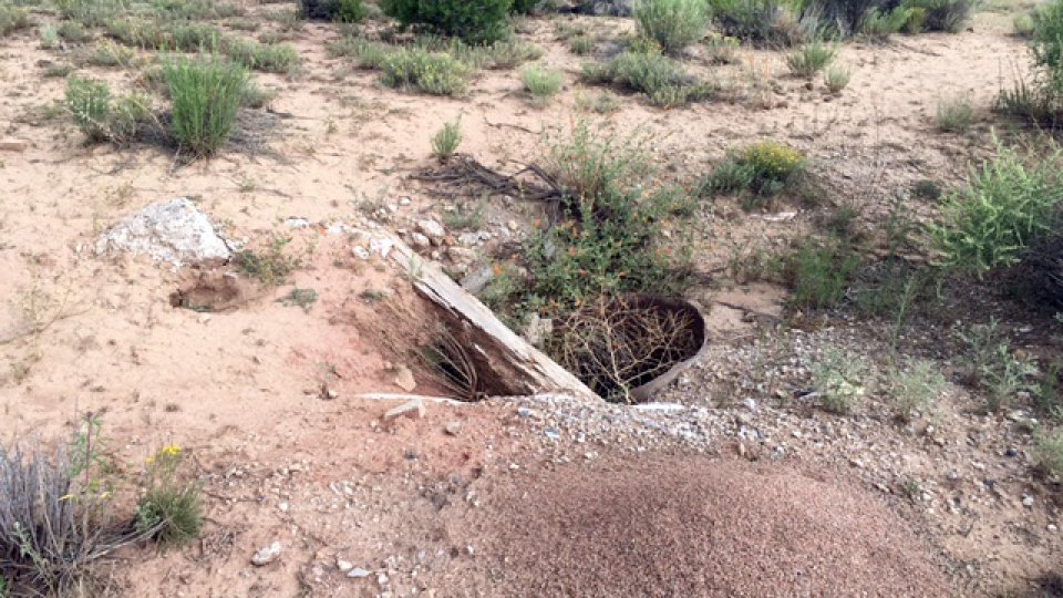 Former Opening at Black Jack No. 2