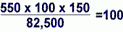 Scaling Factor Equation