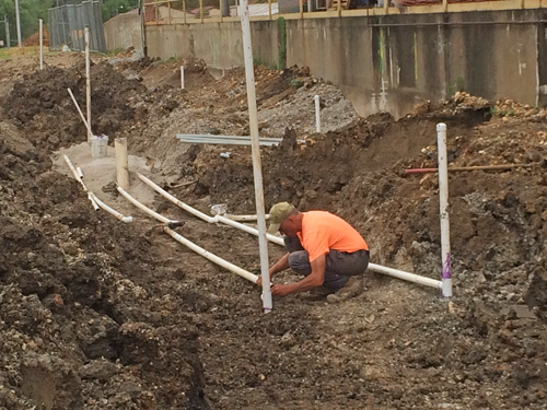 image of SVE piping assembly at Pools Prairie Superfund Site