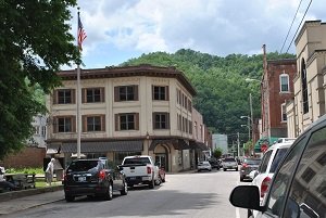 Street in Harlan, Kentucky