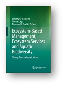 Cover of the textbook Ecosystem-Based Management, Ecosystem Services and Aquatic Biodiversity