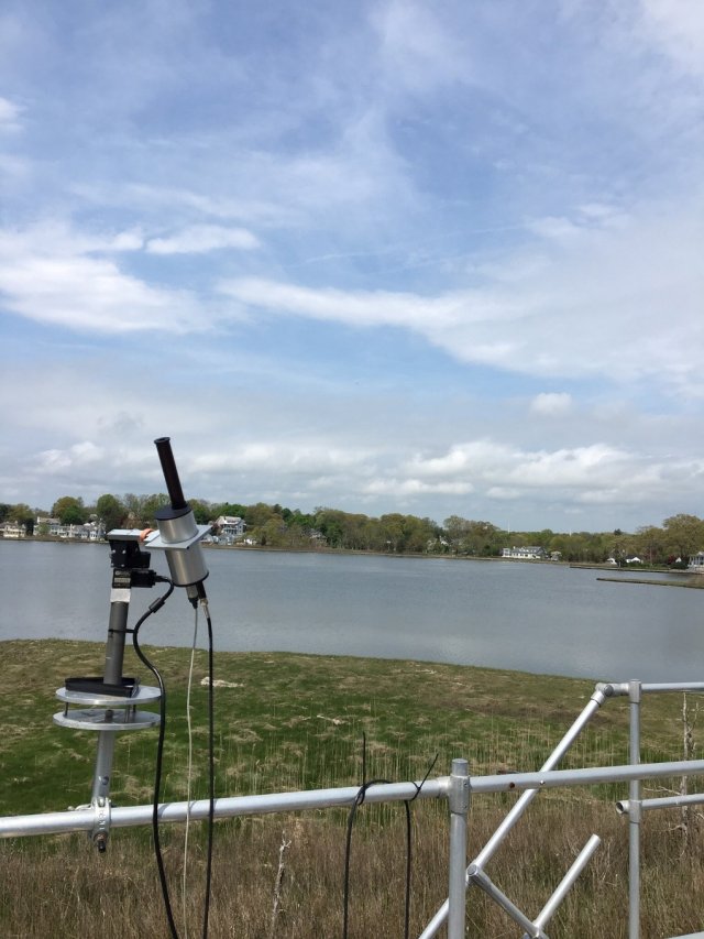 A spectrometer installed in 2018 as part of the LISTOS field study measures the variations in ozone precursors (formaldehyde and nitrogen dioxide) in the air.