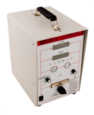 image of Ludlum Model 3030 sampling equipment