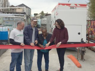 Ribbon cutting ceremony
