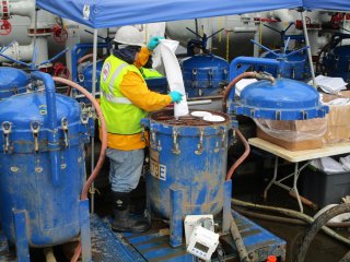 Bag Filter Change-out October 2017