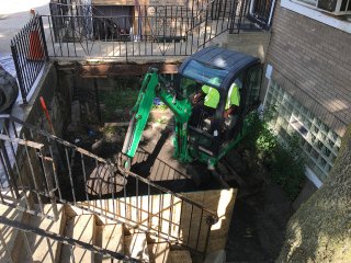 Excavation of propoerty in Heart of Chicago