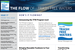 screenshot of newsletter