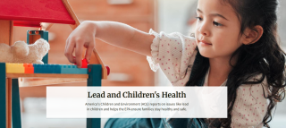 Lead and Children's Health StoryMap Cover