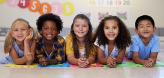 Group of smiling children