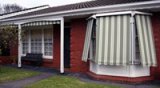 Shutters on the outside of a house