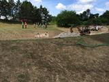 Providence, RI Green Infrastructure Project at J.T. Owens Ballpark: During Construction