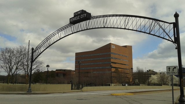 Flint Vehicle City sign