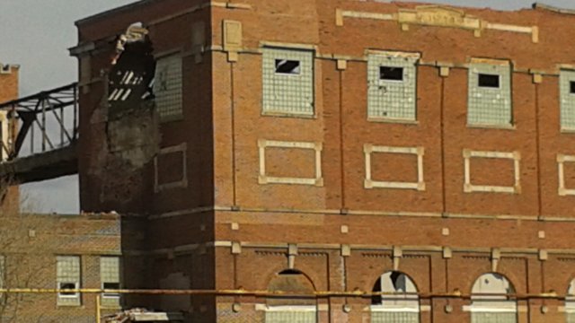 Flint Water Treatment Plant old building