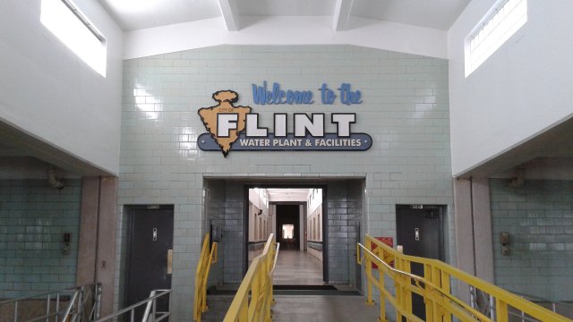Flint Water Treatment plant
