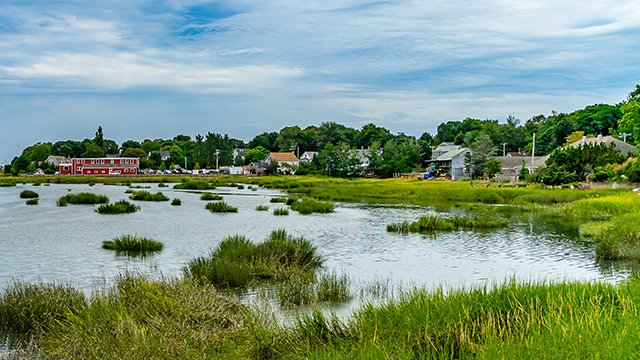 Uncle Tim's Bridge, Wellfleet, Cape Cod, MA US.