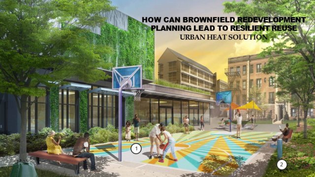 Image showing strategies for Brownfields reuse for urban heat island solutions