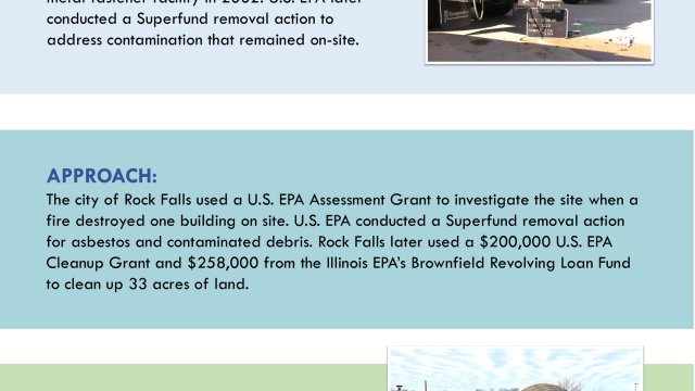 EPA Region 5 Brownfields, Rock Falls, Illinois