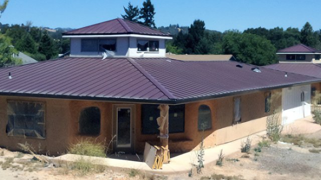 Model homes on the Pinoleville Pomo Nation