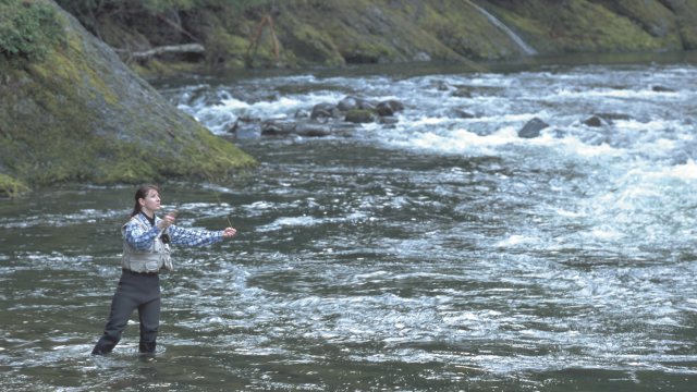 Fly fishing