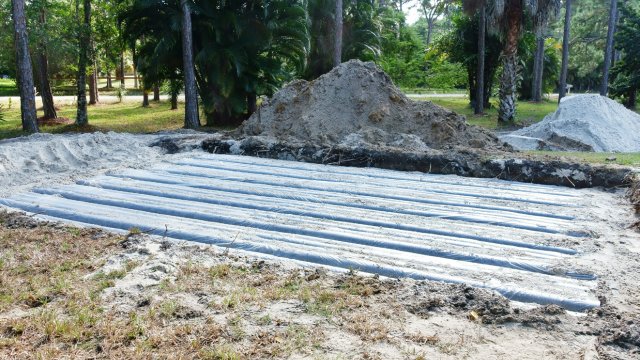 Septic system drainfield