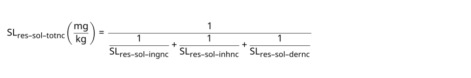 Resident Soil Total Noncancer Child