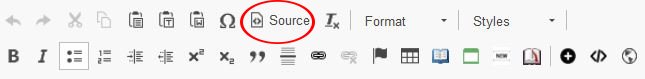 wysiwyg toolbar source button