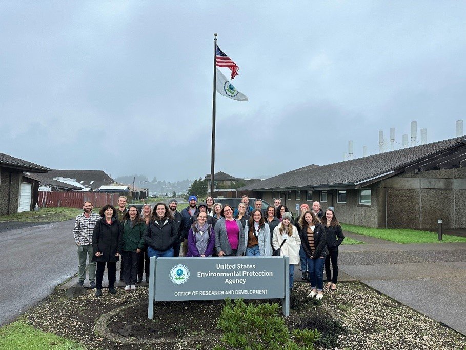 2023 ROCS-Net participants at EPA’s facility in Newport, Oregon.