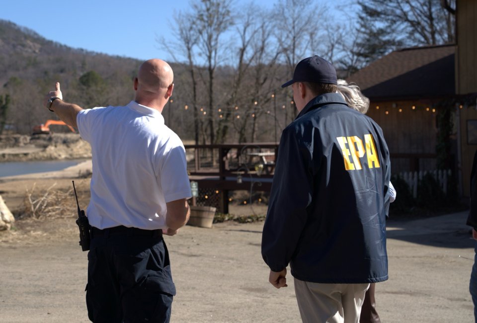 Administrator Lee Zeldin in Western North Carolina, February 2025