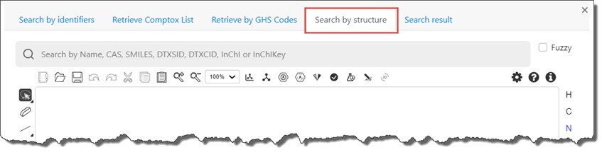 Search function in the Hazard Module