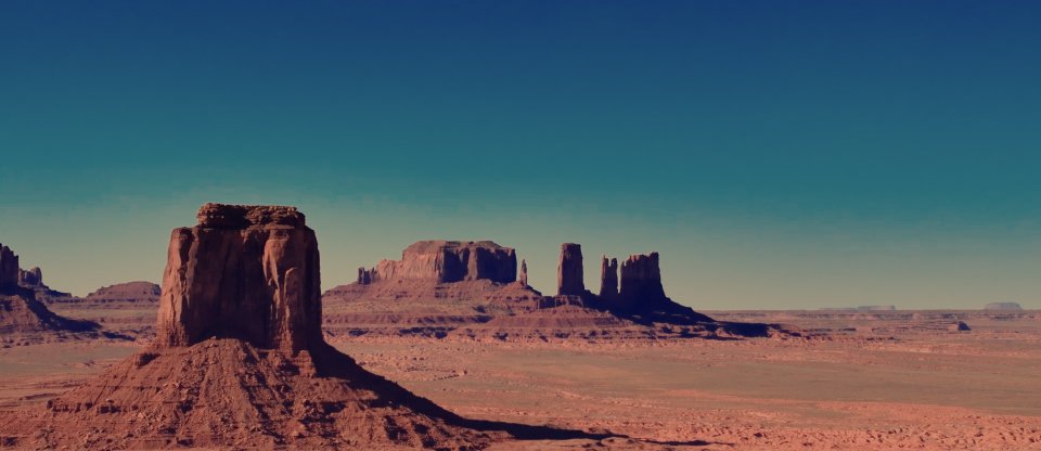 red mountains out west