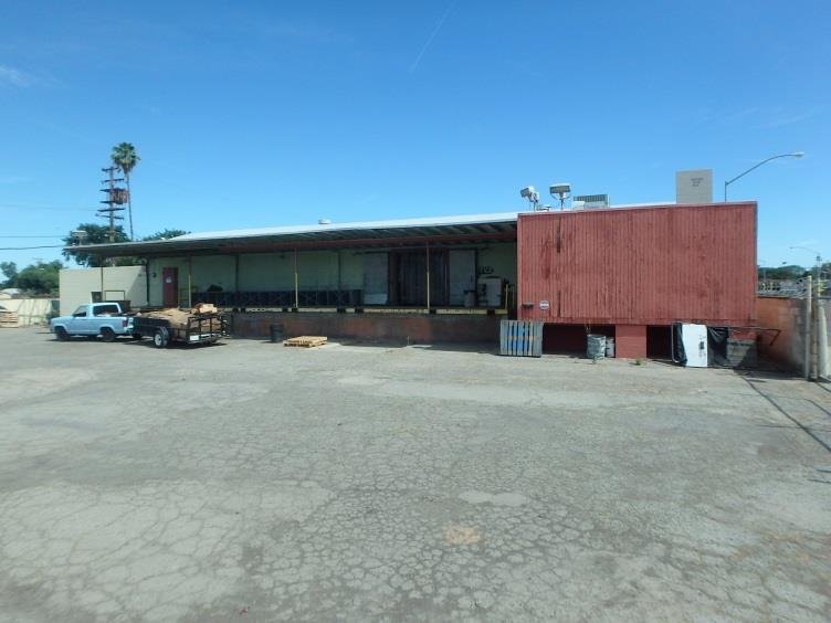 Former meatpacking plant prior to cleanup and renovation.