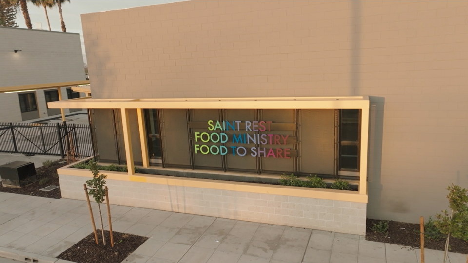 The Saint Rest + Food to Share Hub offers a welcoming space for food distribution, education and community programs.