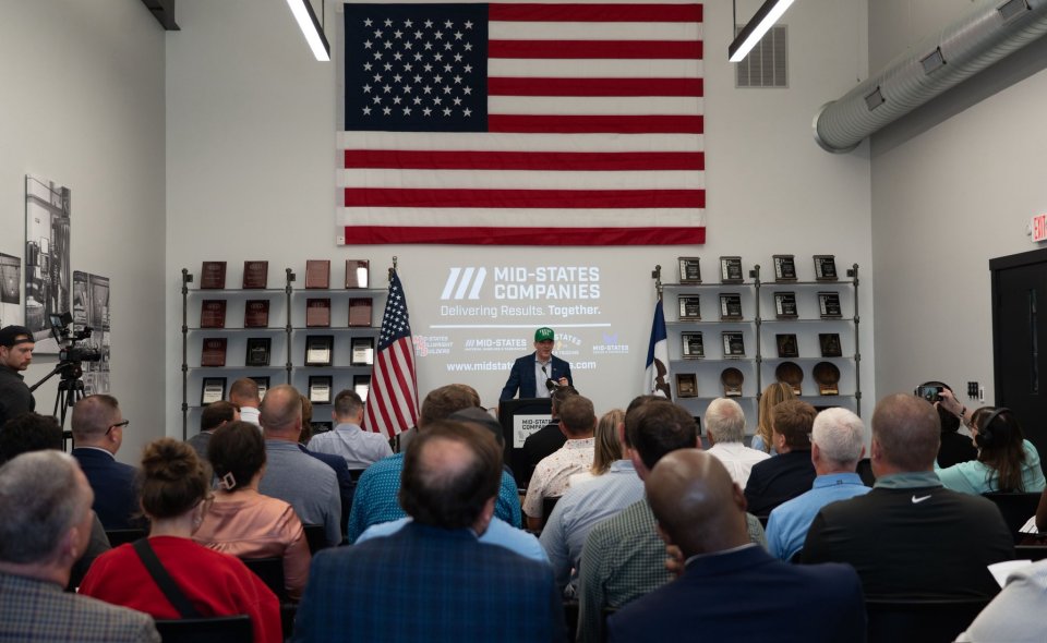 Administrator Zeldin concluded his trip at a One Big Beautiful Bill Celebration at Mid-States Companies in Nevada, Iowa.