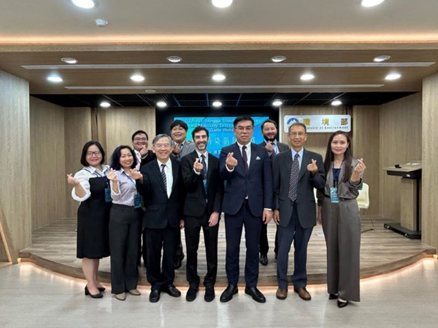 Group photo of participants at Southeast Asia-Air Improvements Workshop in Taipei City in 2024.