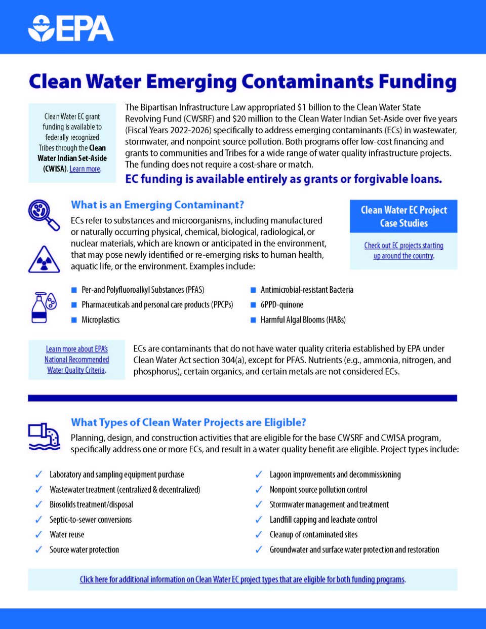 Emerging Contaminants Funding page1