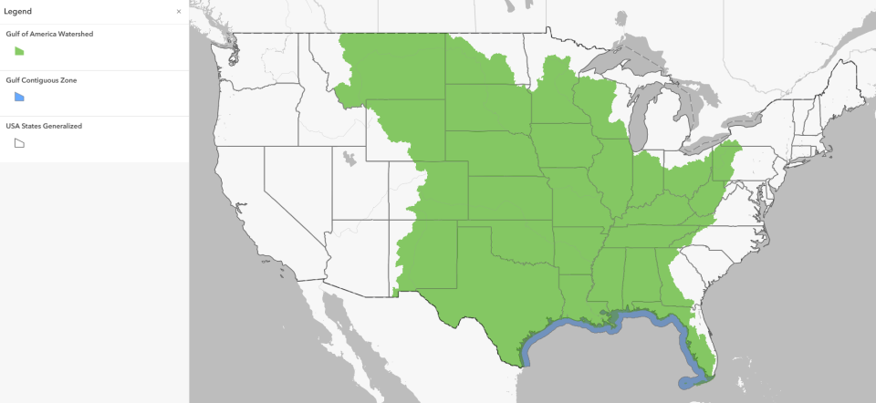 links to a map to show eligible area for NOFO