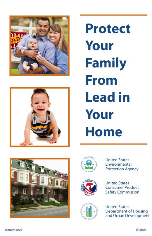 Cover of English version of the Protect Your Family pamphlet