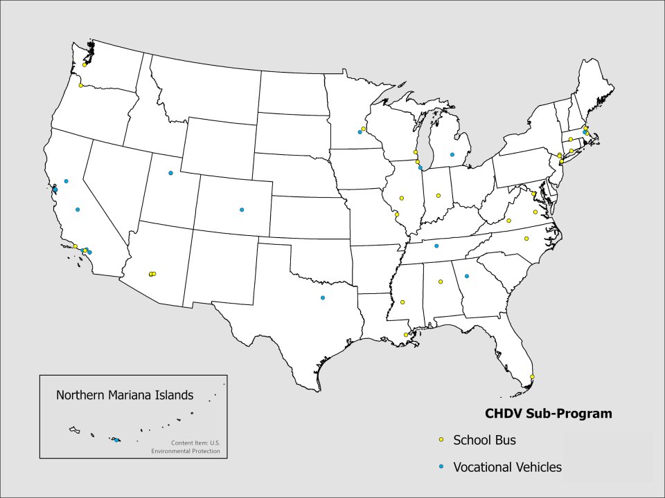 CHDV Awards Map - May 2026