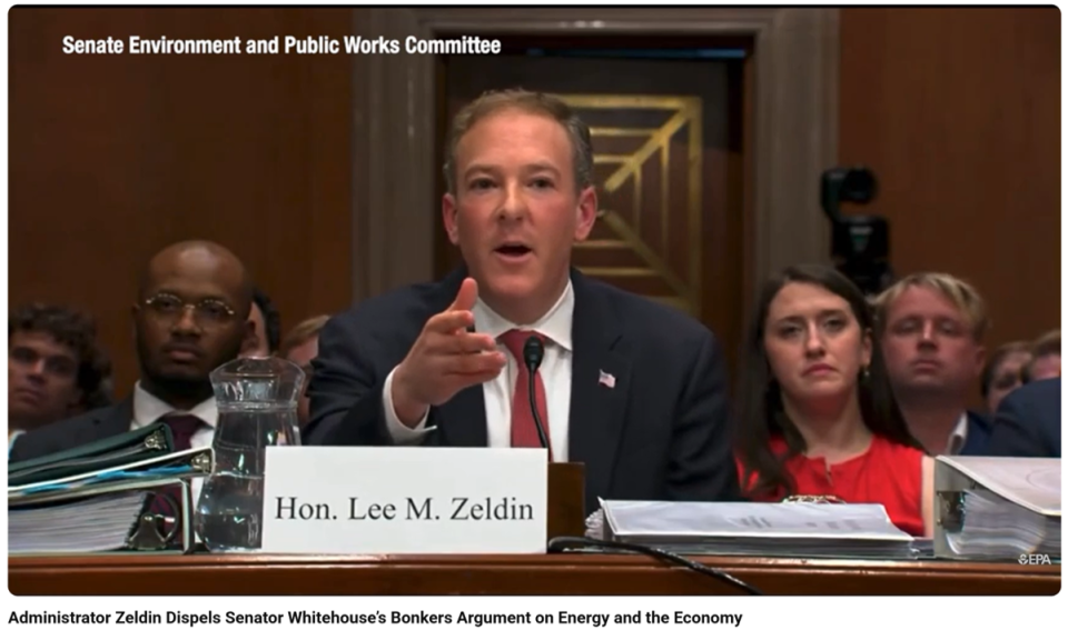 Administrator Zeldin faced off against Senator Sheldon Whiteclub, whose pitiful attempt at a math lecture went horribly wrong.