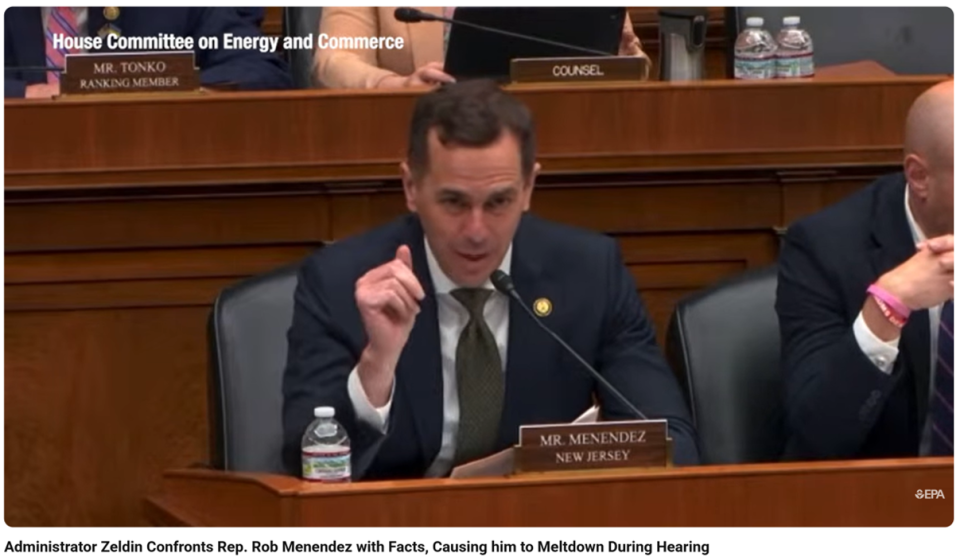 Representative Rob Menendez (D-NJ-08) was unable to defend the poor management and wasteful spending of American tax dollars under the Biden Administration.