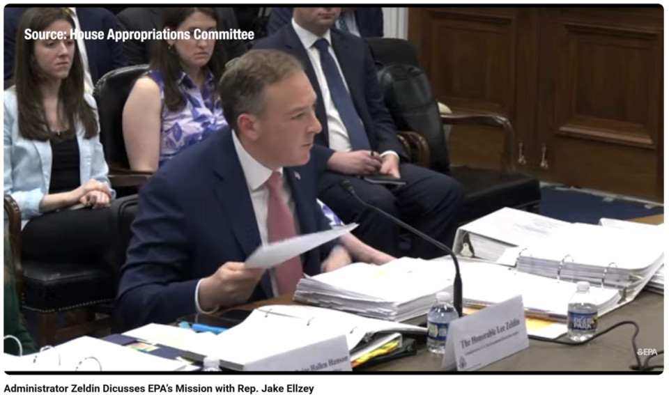 Administrator Zeldin and the Trump EPA remain committed to protecting human health and the environment and Powering the Great American Comeback.
