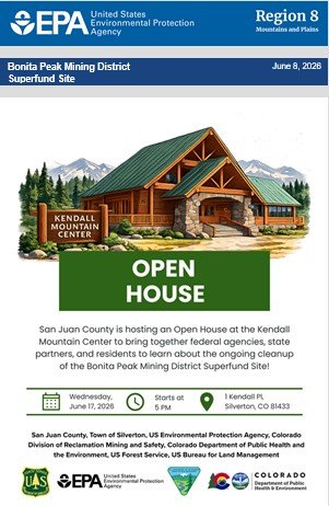 Cover of the govdelivery newsletter featuring info about the Open House