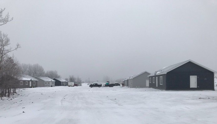 L’BelCour after cleanup with 8 new homes. 