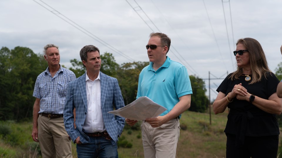 Administrator Zeldin and Congressman John McGuire (VA-05) tour Edgehill Farm in Charlottesville, VA