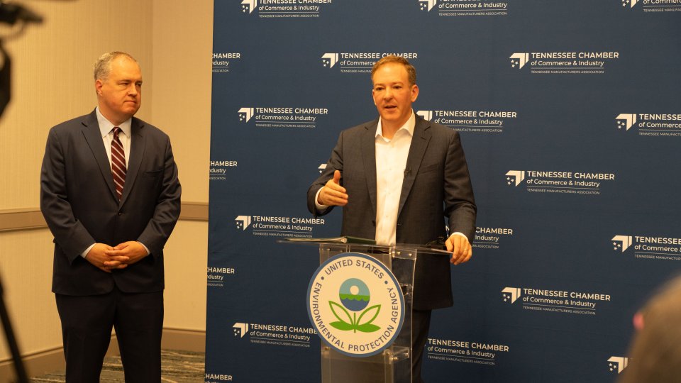 Administrator Zeldin participates in a media availability with local media