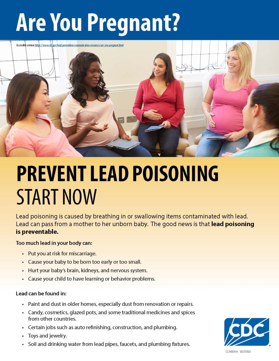 Are Your Pregnant CDC Resource COVER