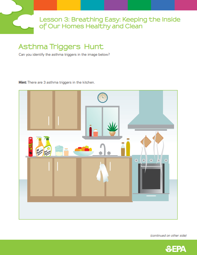 Lesson 3 Asthma Triggers Hunt cover