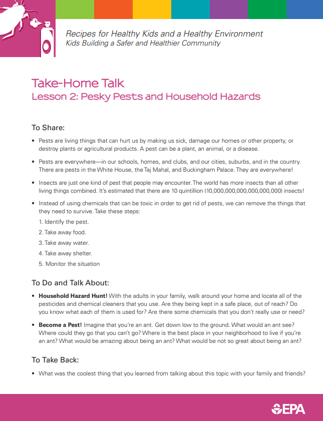 Lesson 2 Take Home Talk cover